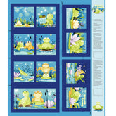 The World of Susybee - Paul's Pond Panel (Sold By 1/2 Meter)